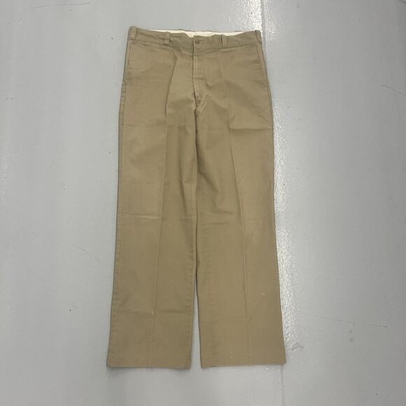 Vintage 60s Sears Tan Sanforized Workwear Chinos 36x31 - Picture 1 of 4